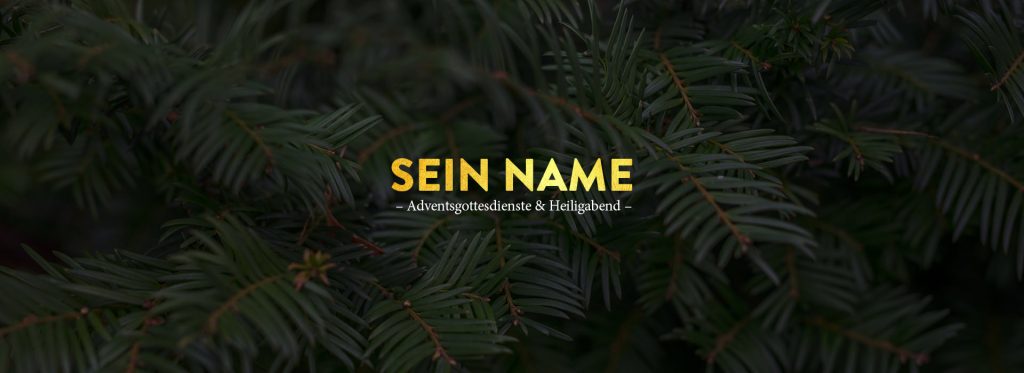 Sein Name: Ewiger Vater