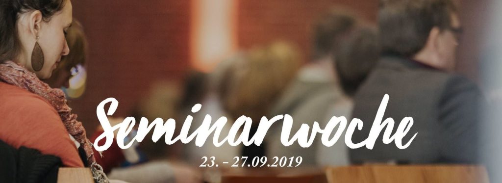 Seminarwoche 24.09.2019 Klaus Pache: Warum lässt Gott das zu?