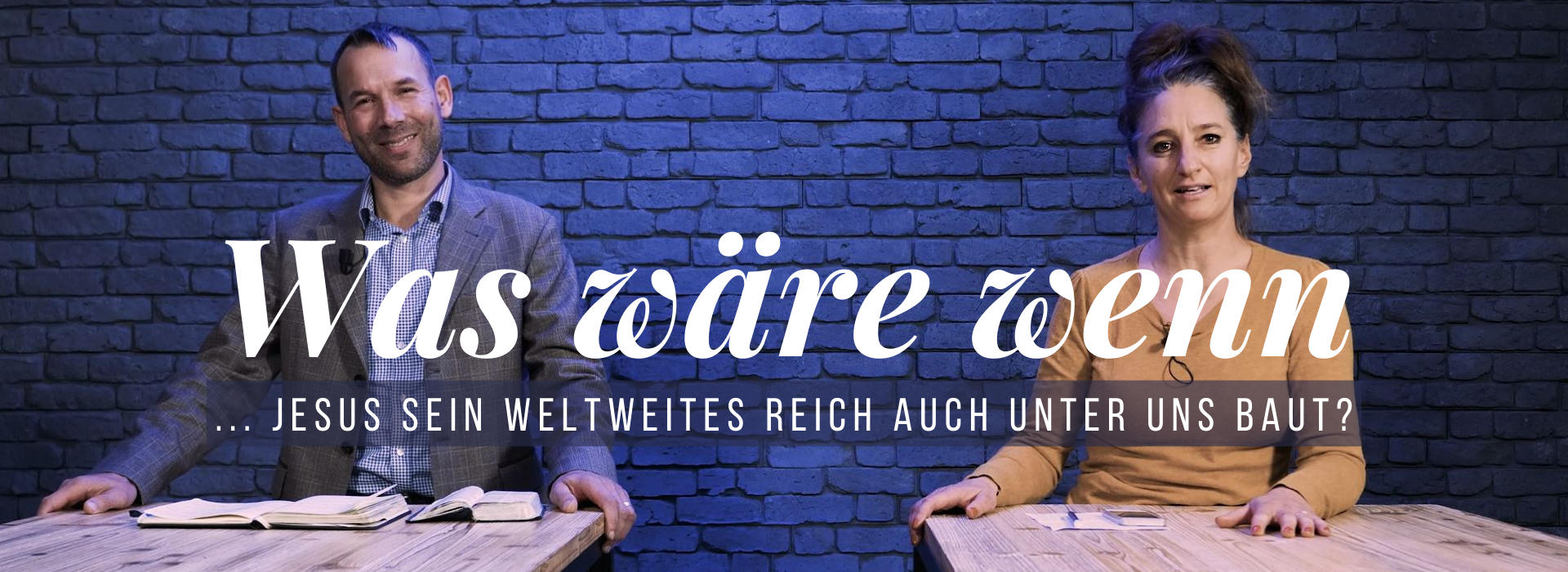 Was wäre wenn... Jesus sein weltweites Reich auch unter uns baut?
